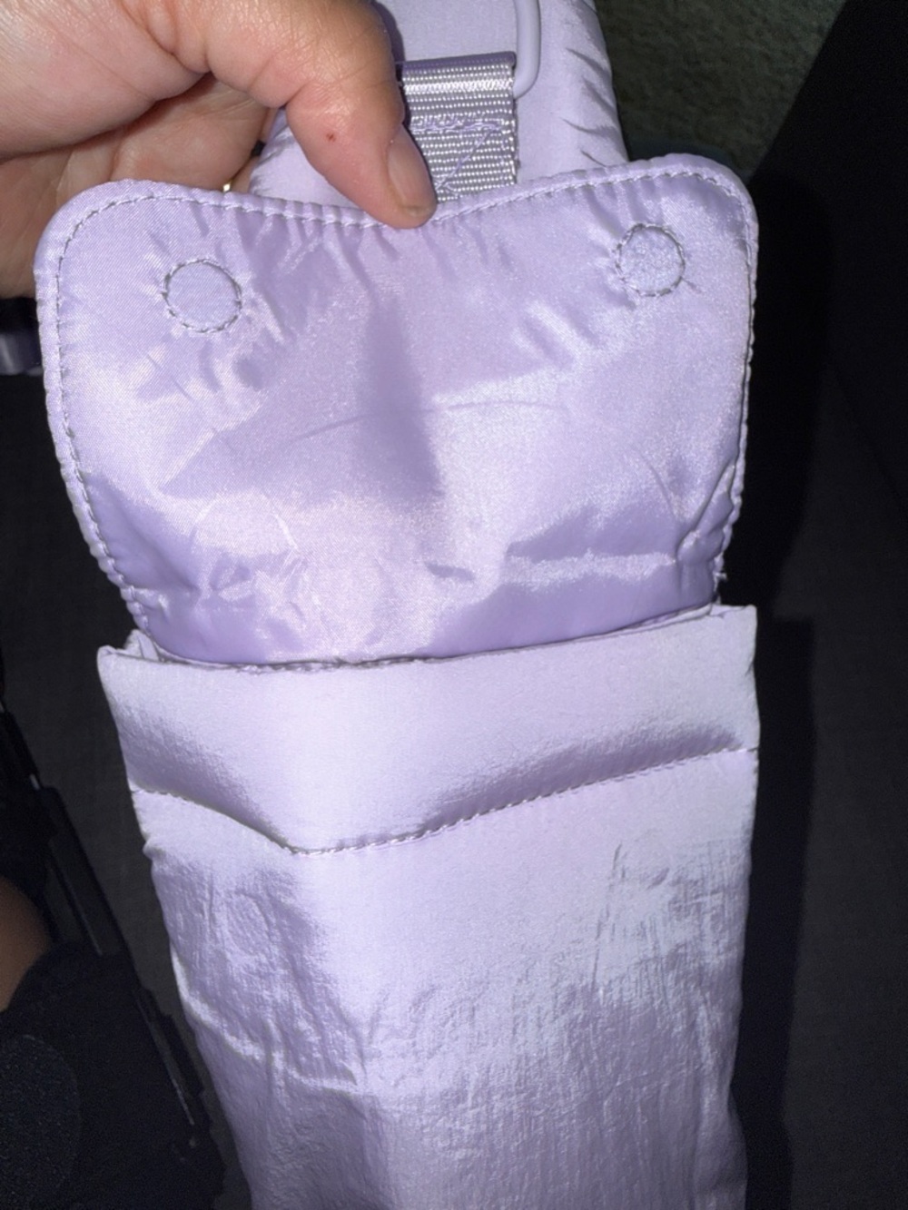 Calpak Crossbody Diaper Bag in Orchid - Picture 6 of 10